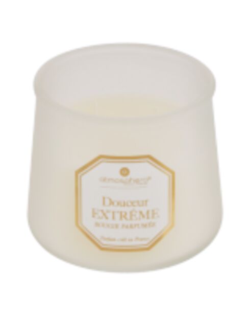 Bougie parfum en verre Elisa douc transparente - 200g