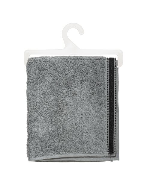 Lot de 6 Serviettes Joia 550 gris foncé - 50x90 cm