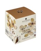 Bougie parfum en verre oudy lin - 200g