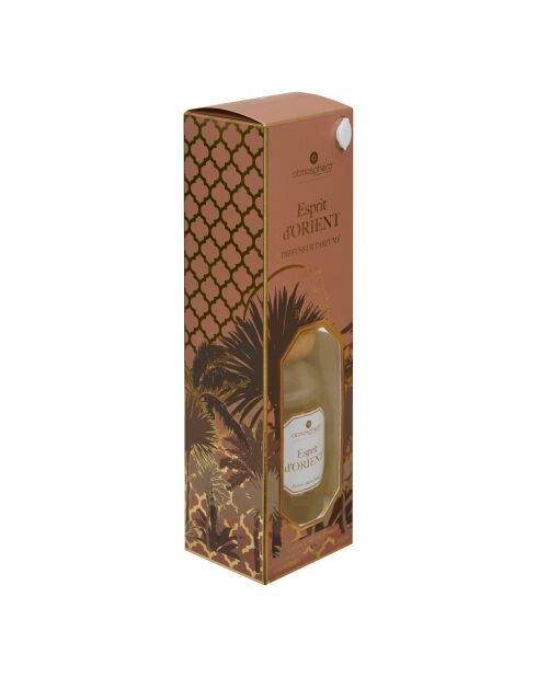 Diffuseur en verre Elisa orient transparent - 200ml