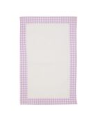 Lot de 3 torchons en coton Slub garri blancs - 45x70 cm