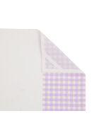 Lot de 3 torchons en coton Slub garri blancs - 45x70 cm