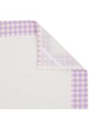 Lot de 3 torchons en coton Slub garri blancs - 45x70 cm
