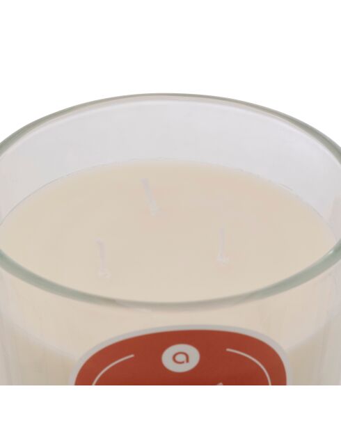 Bougie parfum en verre Floa ambre - 610g