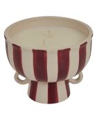 Candela profumata in ceramica gialla Cherie - 310g