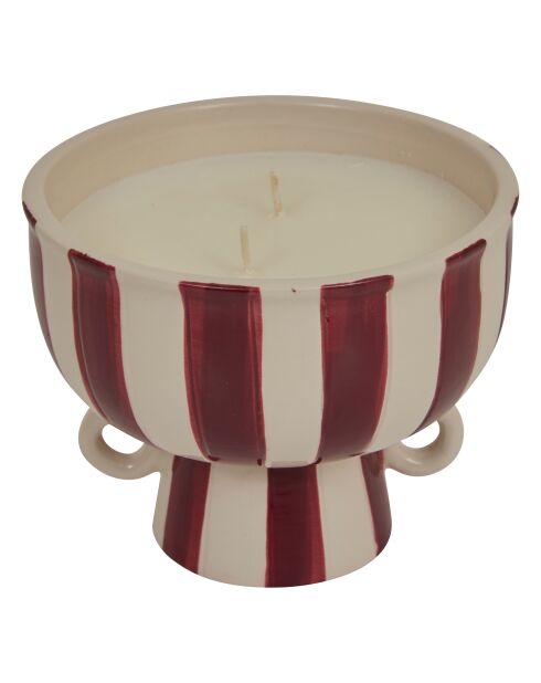 Bougie parfum en céramique Cherie jaune - 310g