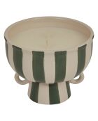 Candela profumata in ceramica gialla Cherie - 310g