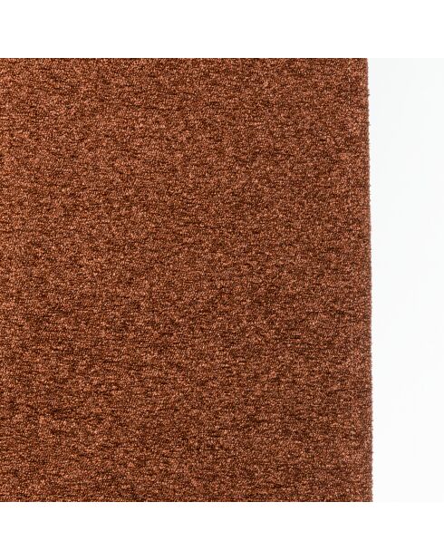 Lot de 2 rideaux isolant occultant Soana terracotta - 140x260 cm