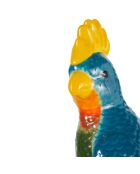 Statue Oiseau en céramique Yuca multicolore - H.25 cm