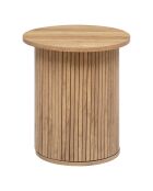 Table basse Colva beige - D.45 cm