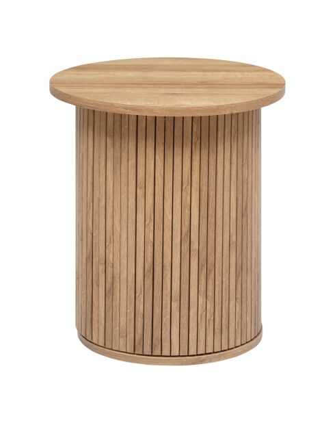 Table basse Colva beige - D.45 cm