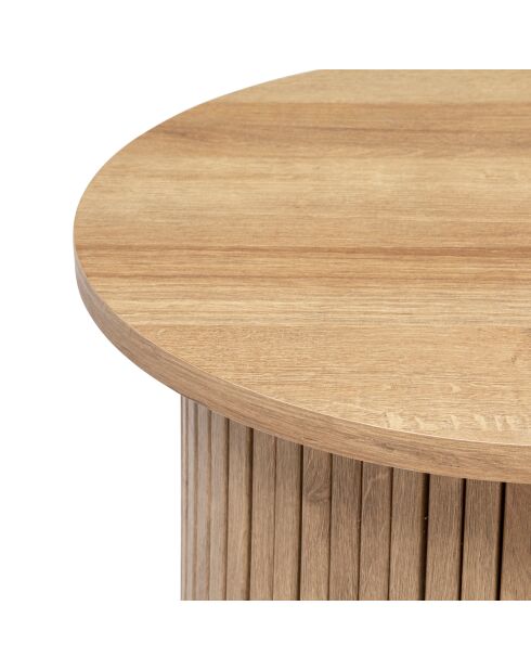Table basse Colva beige - D.45 cm