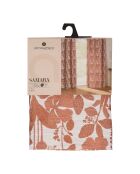 Lot de 2 rideaux Samara terracotta - 140x260 cm