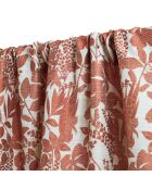 Lot de 2 rideaux Samara terracotta - 140x260 cm