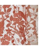 Lot de 2 rideaux Samara terracotta - 140x260 cm