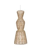 Suspension en jute Titus naturelle - H.68 cm