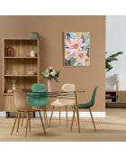Geassorteerde glazen vaas met Wild Twist - H.25,5 cm