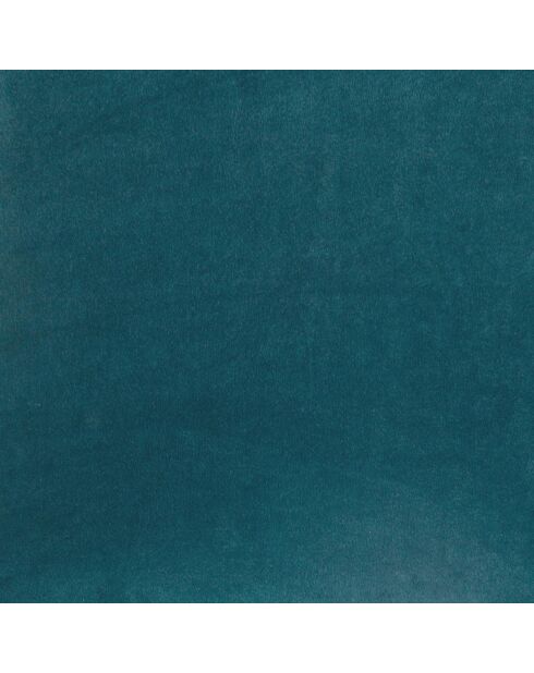 Lot de 4 Chaises en velours Roka bleu canard  - 45 x 51 x 87 cm