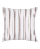Lot de 2 coussins Groove rayés lin - 40x40 cm