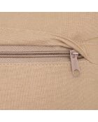 Lot de 2 coussins Groove rayés lin - 40x40 cm
