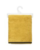 Set di 2 teli da bagno Joia 550 ocra - 100x150 cm
