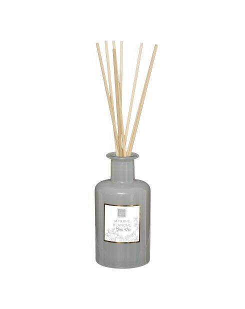Diffuseur verre Mael myrrhe vert clair - 200ml