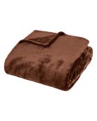 Cuddly 550 Kuscheliges braunes Flaid - 180x230 cm