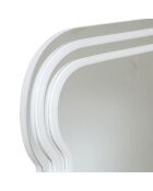 Miroir Neon led mural multicolore - 60x38 cm