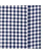 Lot de 2 rideaux Groove vichy bleus - 140x260 cm