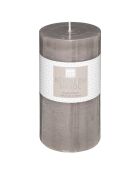 Bougie parfum ronde Elea néroli beige - 6.8x14 cm