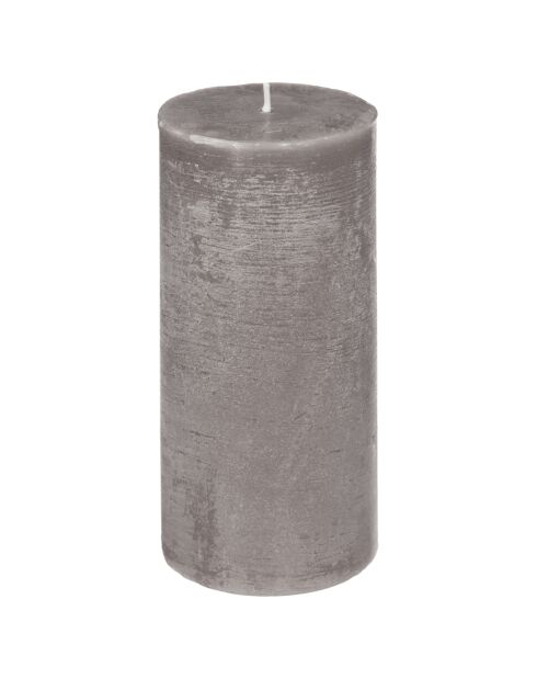 Bougie parfum ronde Elea néroli beige - 6.8x14 cm