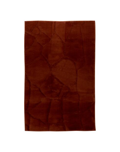 Tapis four Onina ambre - 60x90 cm