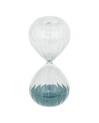 Sablier en verre et bois Sabi multicolore - H.15 cm