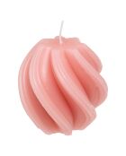 Set mit 4 Kerzen Twist Wild Pink — D.12 cm