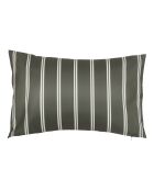 Lot de 2 housses de coussin extérieur Tileo ray vertes - 30x50 cm
