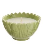 Bougie parfum en céramique fleur de rose - 200g