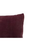 Lot de 2 coussins flan Ollis parme violets - 38x38 cm