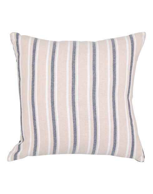 Lot de 2 coussins Groove rayé bleus - 40x40 cm