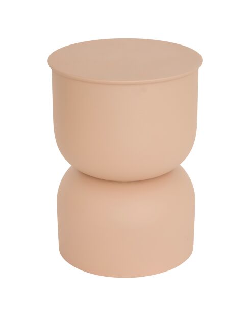 Table basse totem palomba beige - 31 x 31 x 41,8 cm