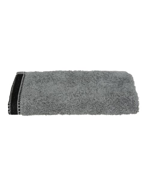 Lot de 6 Serviettes Joia 550 gris foncé - 30x50 cm