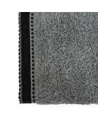 Lot de 6 Serviettes Joia 550 gris foncé - 30x50 cm