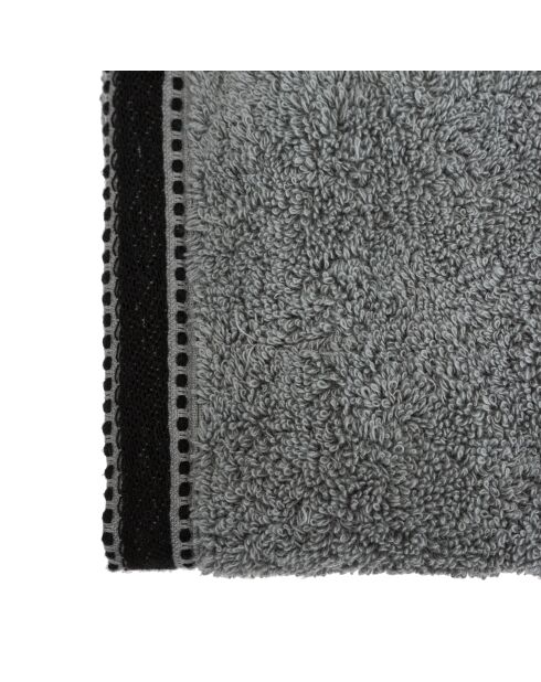 Lot de 6 Serviettes Joia 550 gris foncé - 30x50 cm