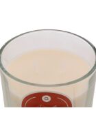 Candela profumata in vetro ambrato Floa - 350g