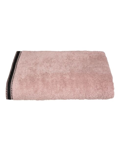 Lot de 2 Draps de bain Joia 550 roses - 100x150 cm
