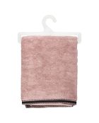 Set von 2 Joia 550 rosa Badetüchern - 100x150 cm