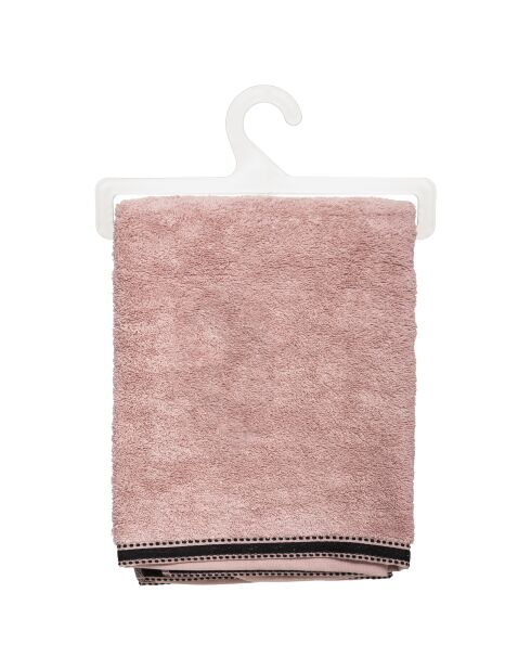 Lot de 2 Draps de bain Joia 550 roses - 100x150 cm