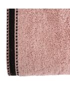 Set von 2 Joia 550 rosa Badetüchern - 100x150 cm