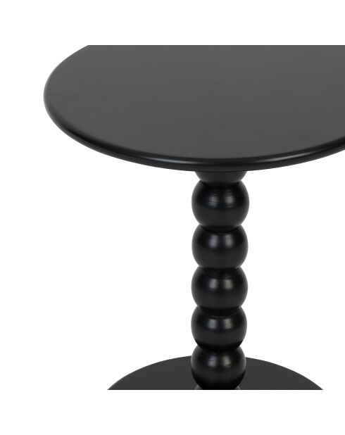 Table basse Chamlo noire - 42,2 x 12,3 x 41,2 cm
