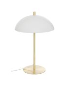 Lámpara Delcia de metal blanco - H.45 cm