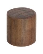 Jeu echec pin Micka marron - 40x40 cm